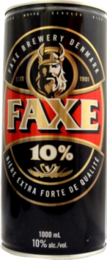 Faxe Extra Strong blik van 1 liter